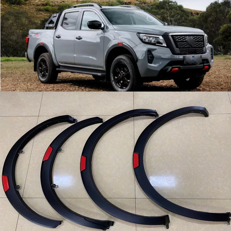 Auto Fender Flares Fit For Navara NP300 D23 2021 2022 2023 3