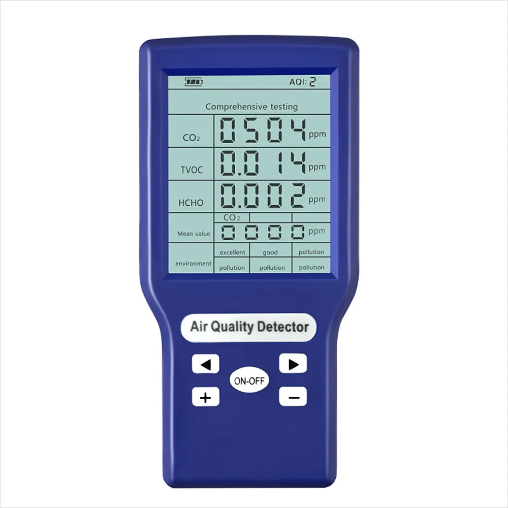 

Multifunctional CO2 Ppm Meters Mini Carbon Dioxide Detector Gas Analyzer Protable Air Quality Tester Home Air Quality Monitor