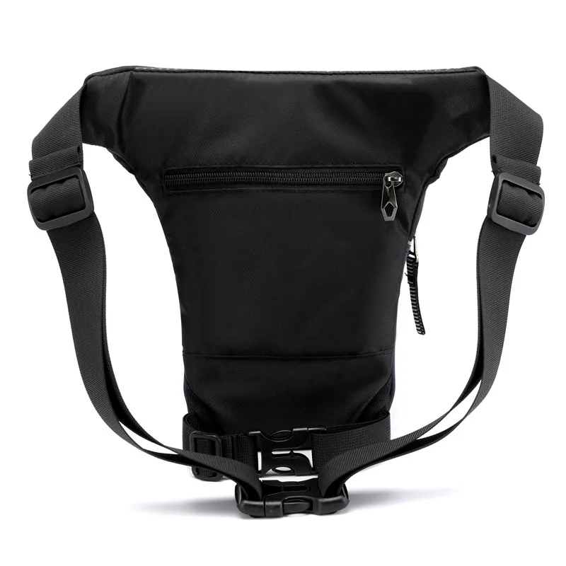 Casting Strip-Sac de jambe en nylon imperméable pour homme, sacs de taille Fanny Dstress, sac à bandoulière militaire pour moto