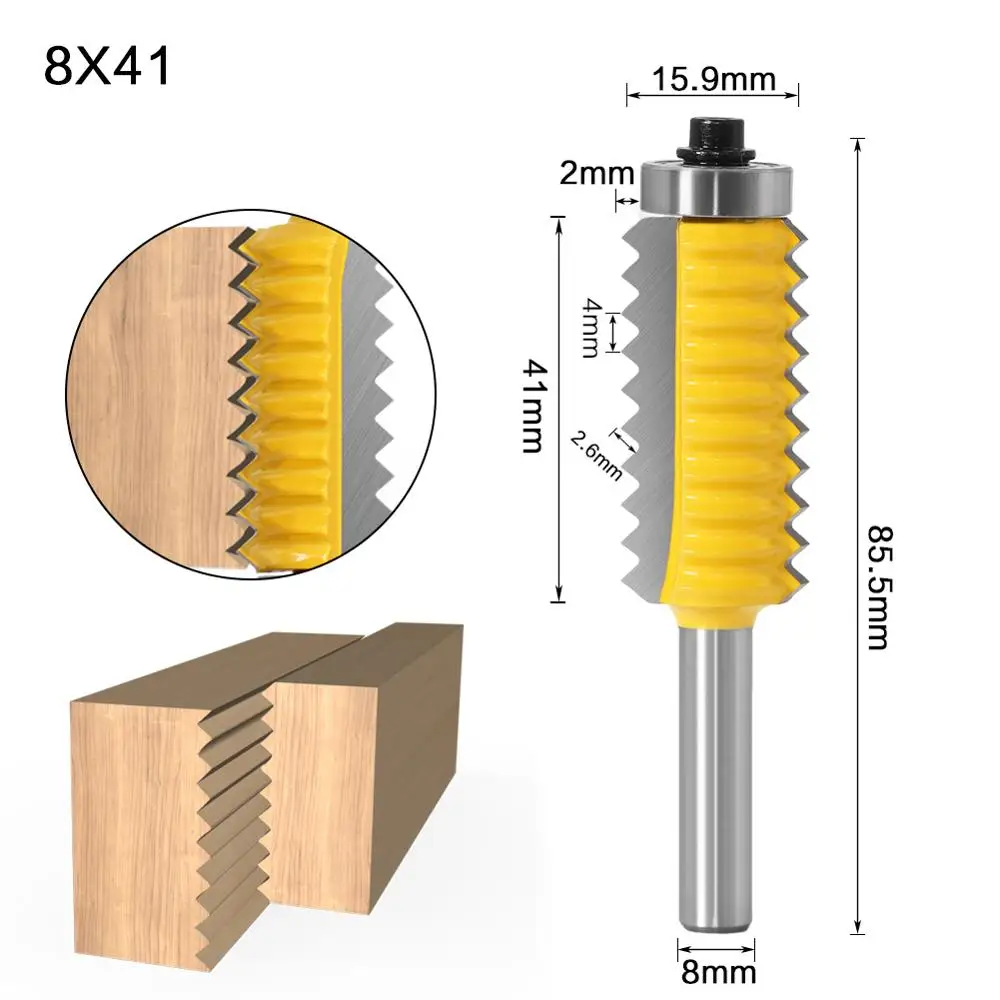 8mm Shank Raised panel\