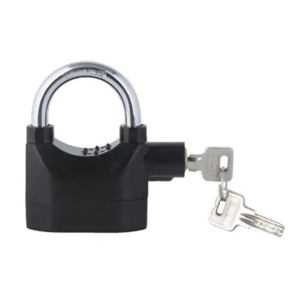 

Waterproof Siren Alarm Padlock Alarm Lock For Motorcycle Short Beam Bike Bicycle