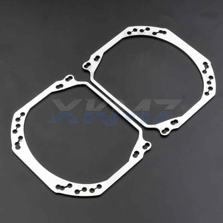 Mounting Frame For Hella 2 To Hella 3R G5/ Q5/E46 AL Headlight Lenses Bixenon Projector Transition Bracket Adapter Retrofit
