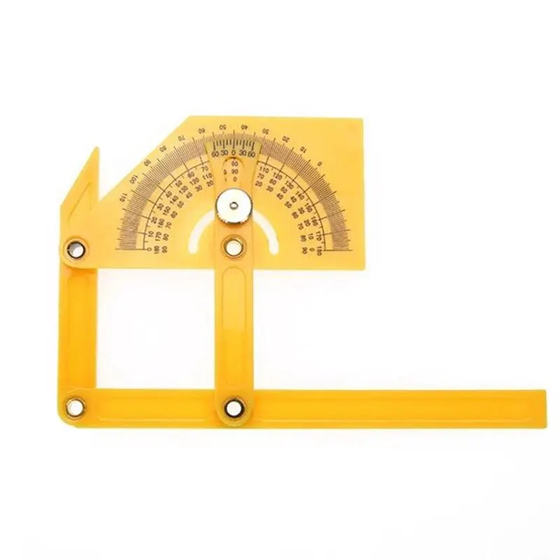 Protractor And Angle Finder Woodworking Measurement Tool Woodworking Angle Ruler Plastic Protractor Measuring Tool