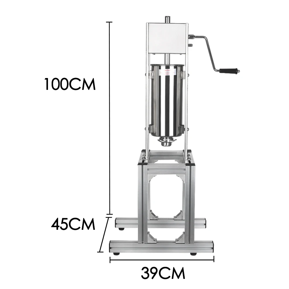 ITOP Commercial 5L Manual Spanish Churros Maker With 3 Nozzles Heavy Duty Churros Machine Filler With 6L Electric Deep Fryer