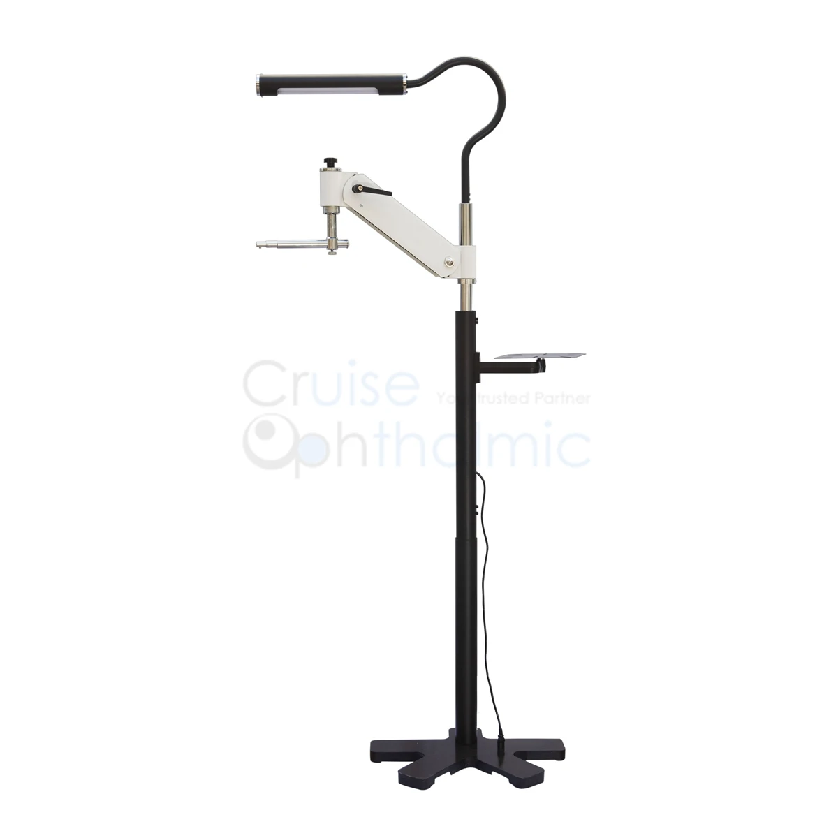 Optometric phoropter Floor Pole Stand CRJG-2 with Projector Holder | Optician Room Stand