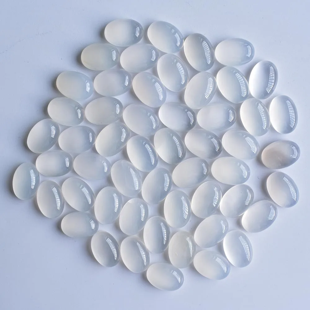 2020 Modischer Bestseller: Gemischte Naturstein-Oval-Cabochons aus Tigerauge und Opal, 10x14mm, Großhandel 50 Stück/Lot, kostenloser Versand – Detail 18