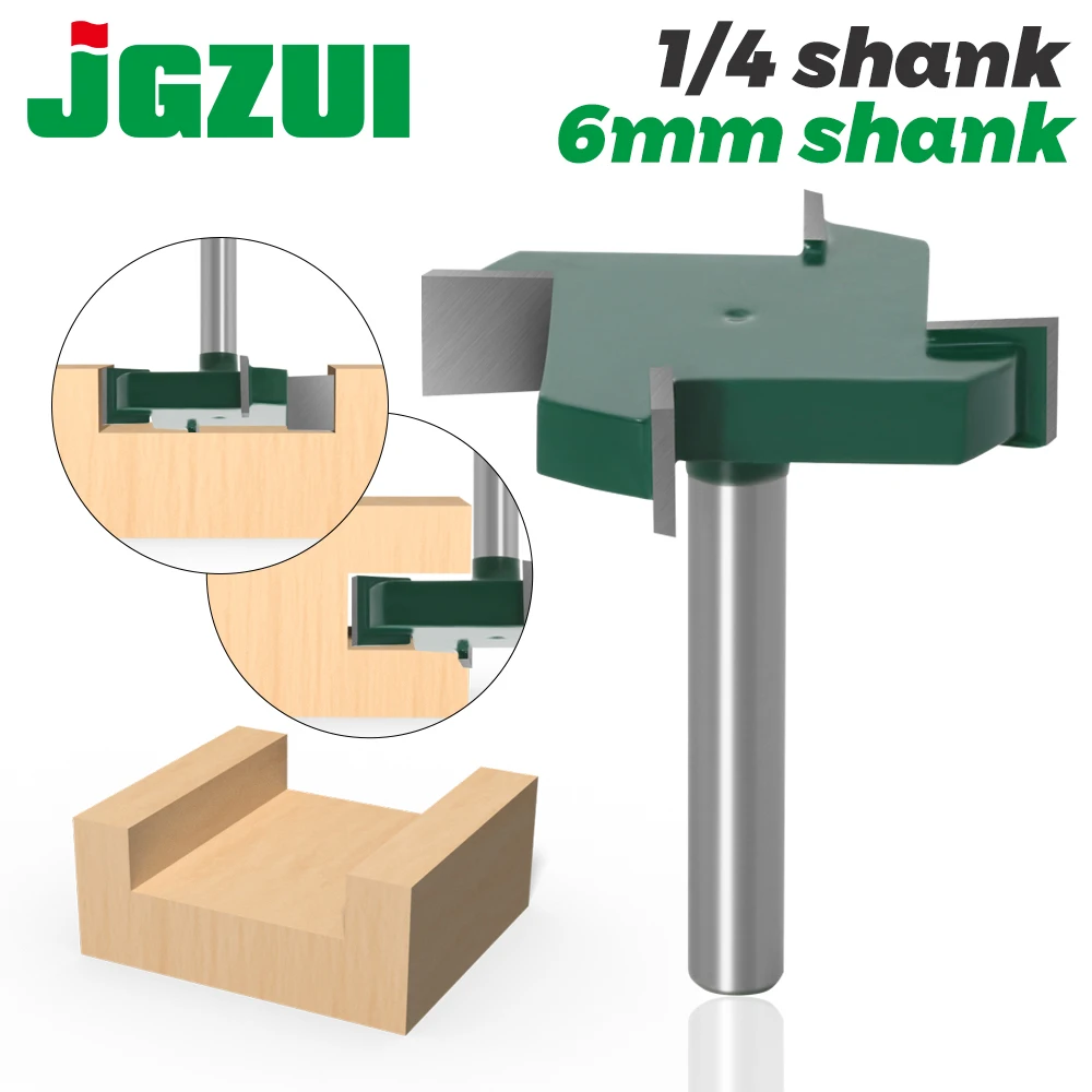 tipo t Slotting Cutter Ferramenta para Carpintaria Bits Router para Madeira Industrial Grade Fresa Edge Shank mm