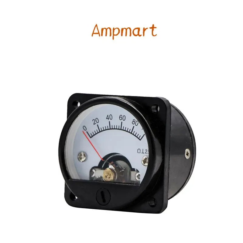 Ampmart 1 Stück SO45 Panel Meter DC 100MV Schwarz für 300B 2A3 845 Röhrenverstärker – Detail 6
