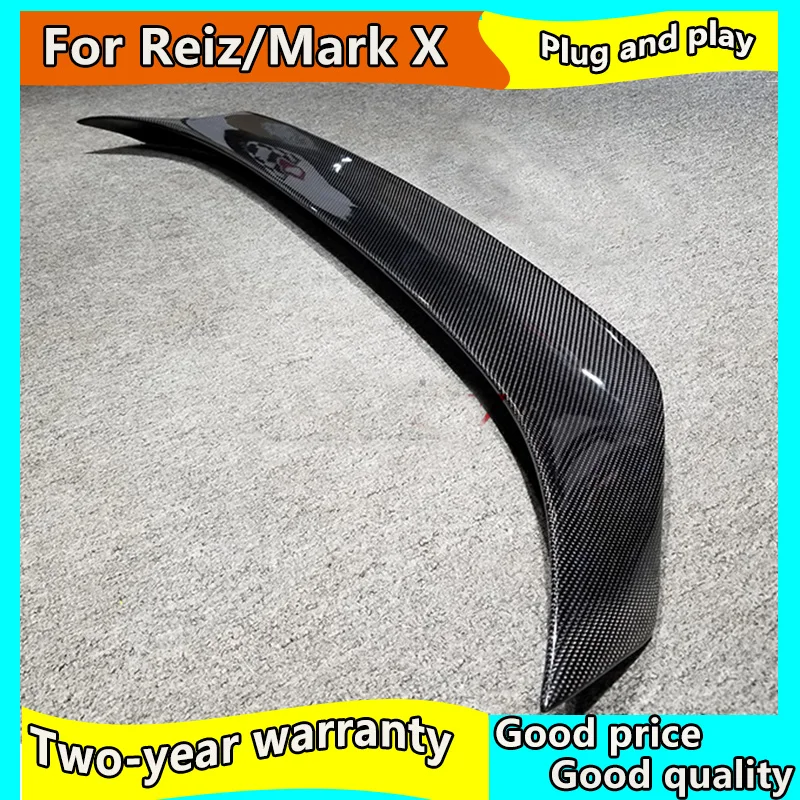 For Carbon fiber spoiler for Toyota Reiz 2013-2019 Mark X Carbon fiber spoiler