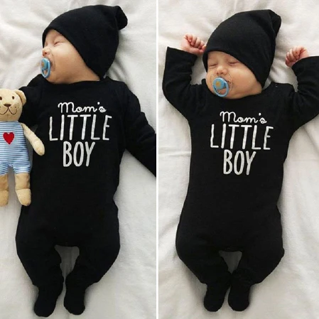 Boy Jumpsuits 0-24M Fashion Newborn Infant Baby Boys Romper Jumpsuit Outfits Clothes