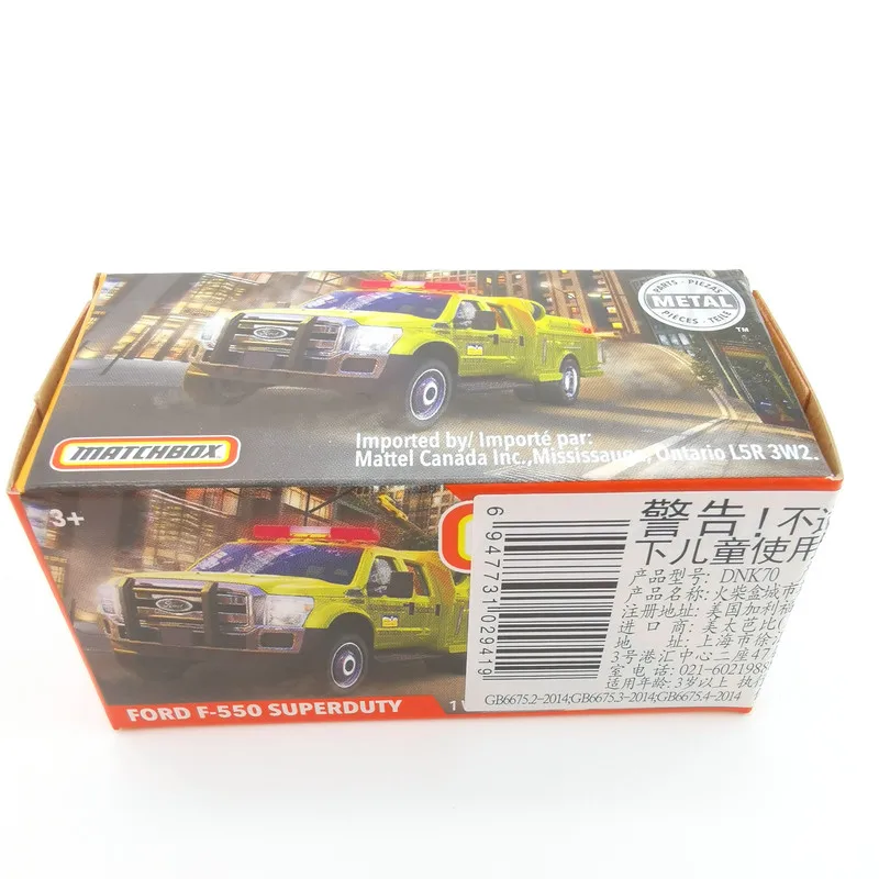 2020 Matchbox Car 1:64 Sports car FORD F-550 SUPERDUTY Metal Material Body Race Car Collection Alloy Car Gift