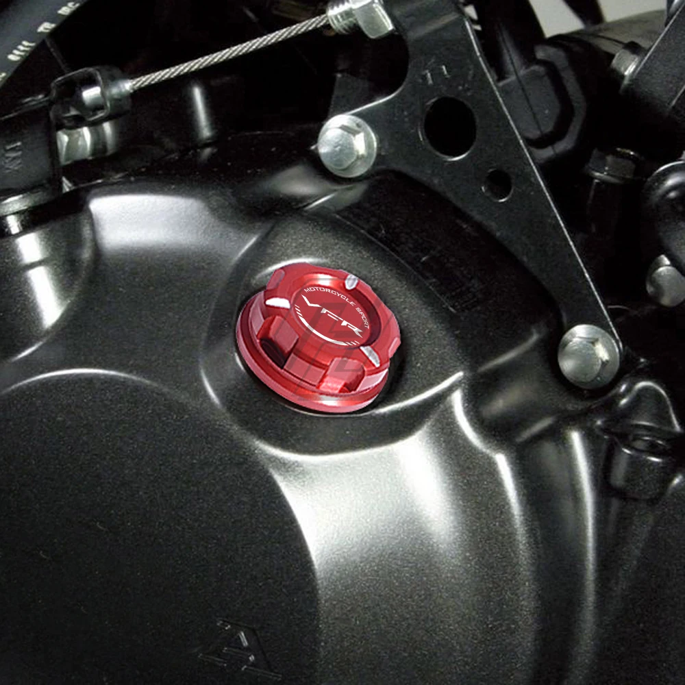 Motorcycle Accessories Engine Filler Oil Cap Case for Honda VFR800F VFR1200F All Year