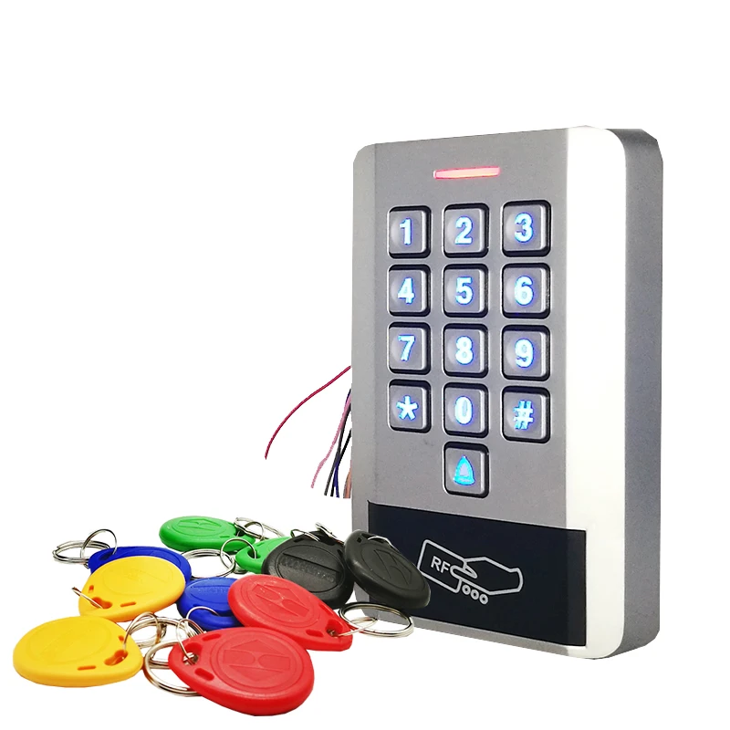 

Metal Waterproof 125Khz Rfid Access Control System Card Door Lock Controller Keypad Locker Controller