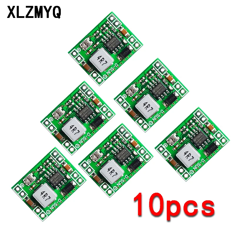 10PCS MP1584 DC-DC Step Down Power Supply Module MP1584EN 3A Adjustable Buck Converter for Arduino Replace LM2596 24V 12V 5V 3V