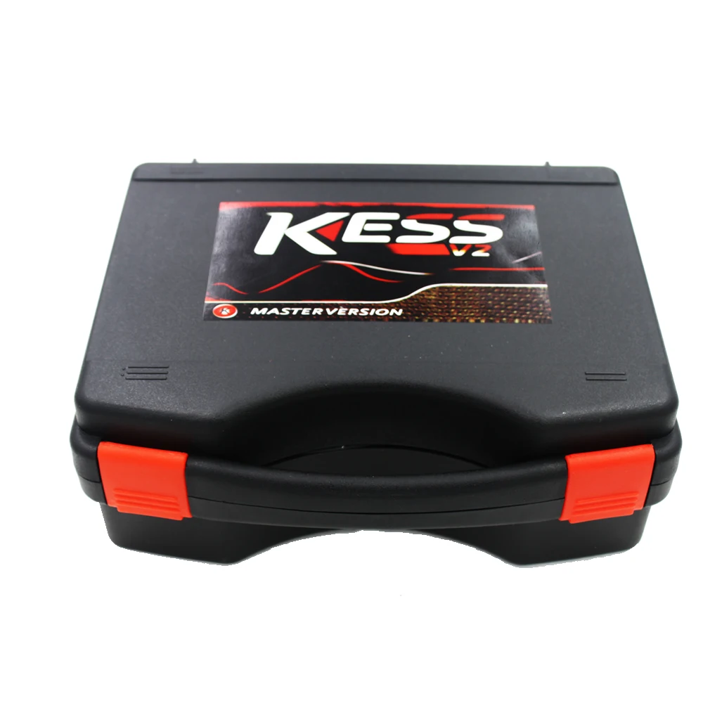 For Ktag V7.020 KESS V2.8 V2 V5.017 SW V2.25 v2.47 4 LED BDM Frame 22pcs Adapters K-TAG ECU Programmer with Toolbox