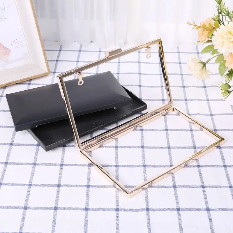 Metal Frame Box Purses Handles for DIY Handbags Evening Bag Clutch Accessories