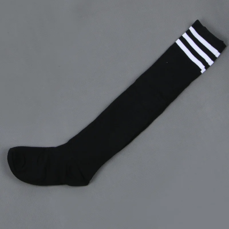 Stockings Cotton Girls Stripe Long Knee High Socks JK Uniforms Socks Sports Long Socks For Ladies Black And White Stockings