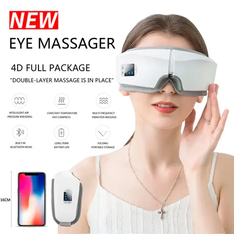 Smart Airbag Eye Massager Bluetooth abay