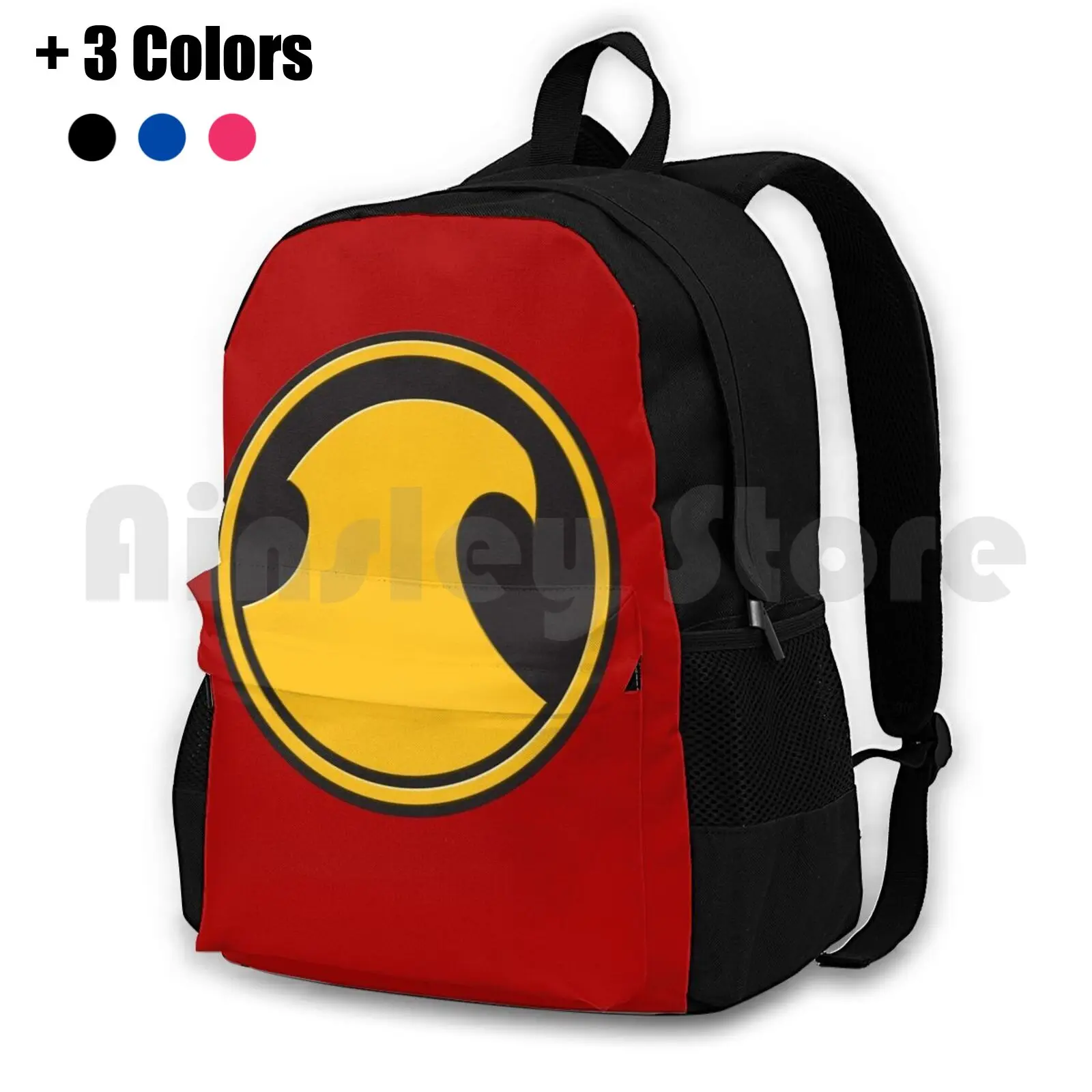 The Tim Of The 52 Outdoor Hiking Backpack Riding Climbing Sports Bag Red Robin Robin Tim Drake Detective New 52 Logo Symbol