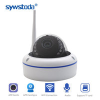 1080P Wifi IP Camera ONVIF Wireless Dome Camera Outdoor SD Card  Audio 1920*1080 Night Vision 10m APP CamHi Optional 5MP