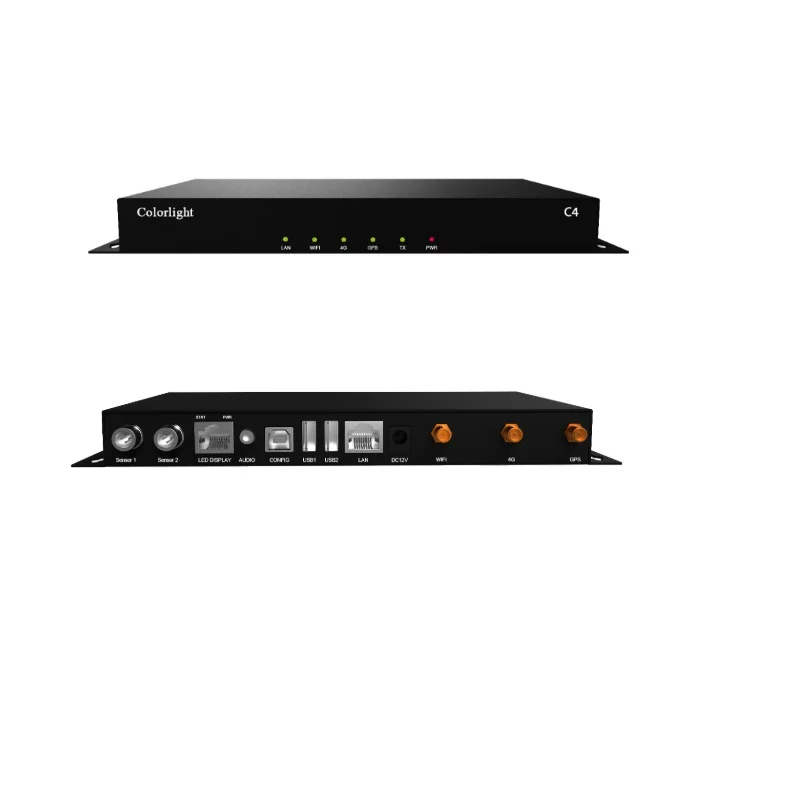 

Wifi 4G Colorlight C4 Video LED Display Screen Player Box Asynchronous Control Sending Card