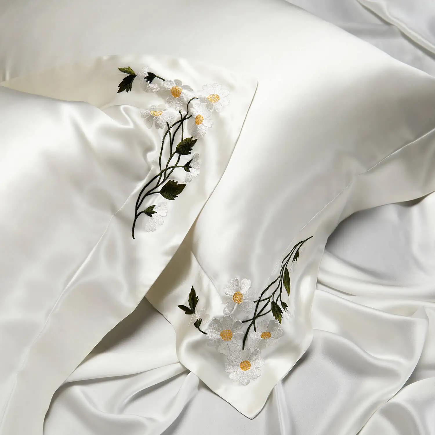 

100% pure silk pillowcase natural silk embroidery pillowcase mulberry silk pillowcase free shipping