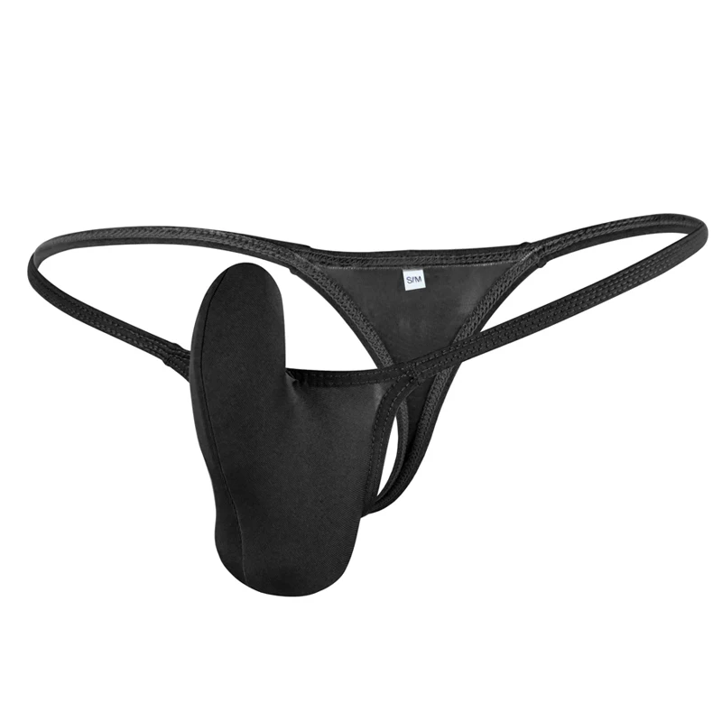 Sissy Herren Thongs Penis Pouch Hülse Weiche Stretch Milch Seide Atmungs G Strings Suspensorium Sexy Homosexuell Männer Unterwäsche