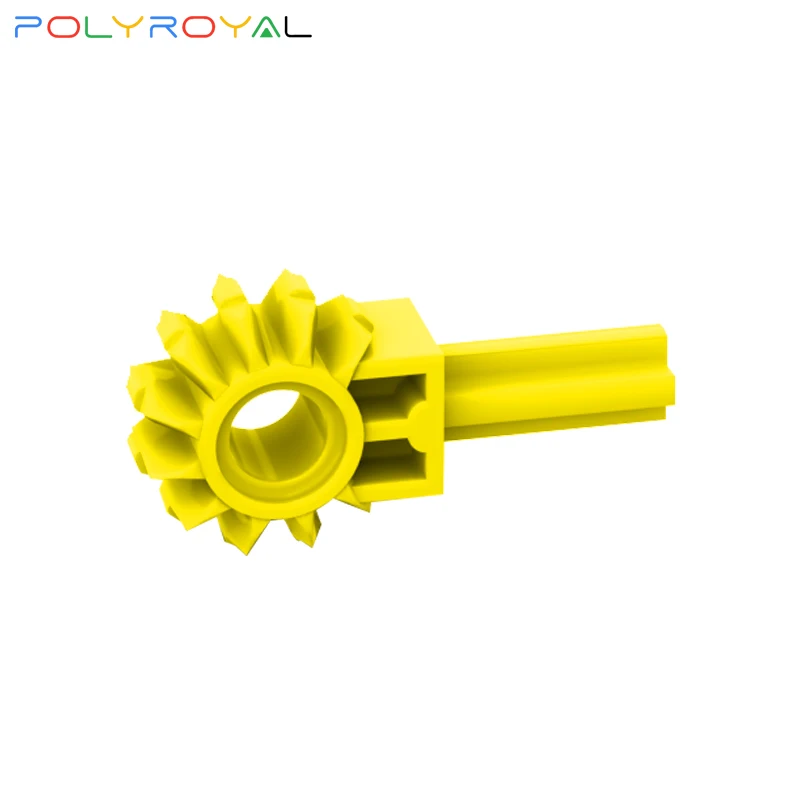 Building Blocks Technicalalalal 8-tooth gear with 1.5L cross shaft 6134848 10PCS  Parts moc  Particles Educational Toy 24014