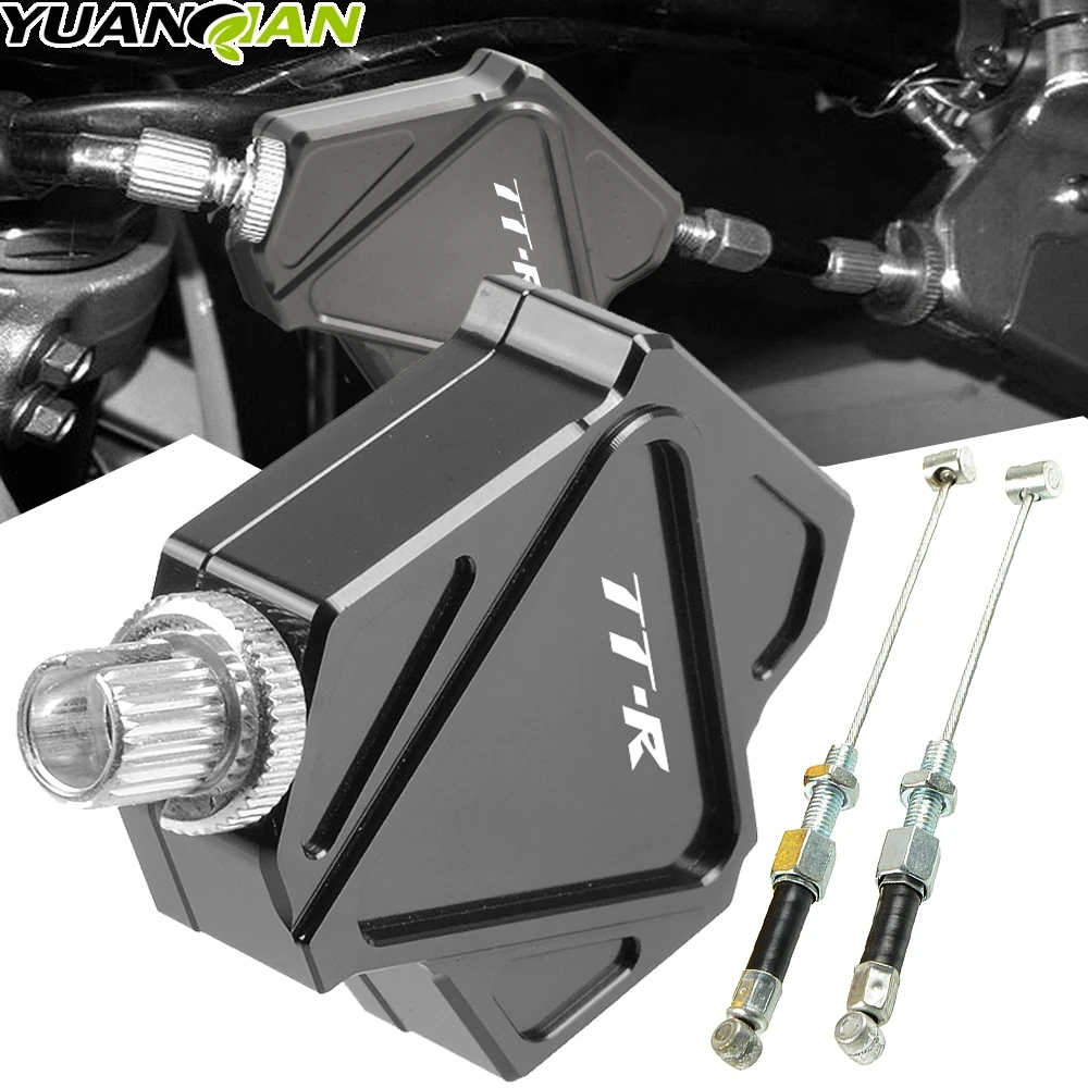 Motorcycle CNC Aluminum Stunt Clutch Lever Easy Pull Cable System For YAMAHA TTR125 TTR125L TTR250 TTR600 TTR 125 125L 250 600