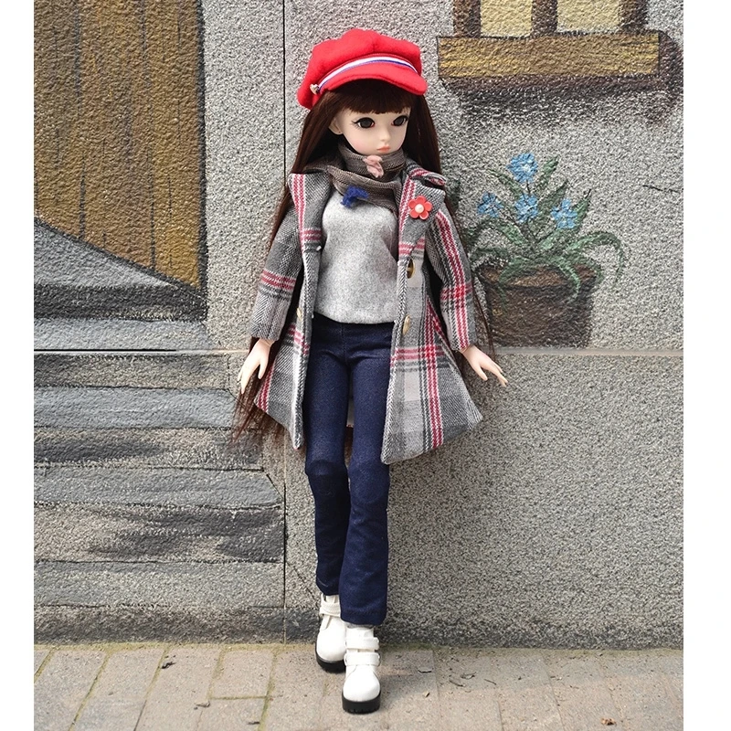 

UCanaan/60 см 1/3 BJD кукла 18 шарнирные куклы с полный комплект одежды парик одежда обувь Макияж Лучшие подарки для девочек коллекция