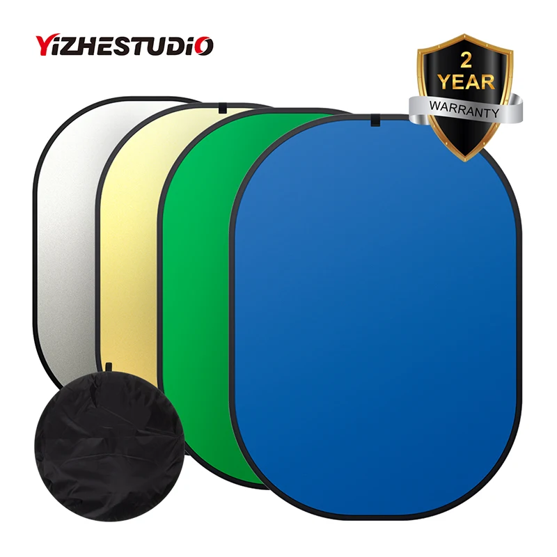 150* 200cm 4in1 Collapsible Background chroma key Panel Green Screen Backdrop Photo Reflector Studio Lighting Control Fotografia