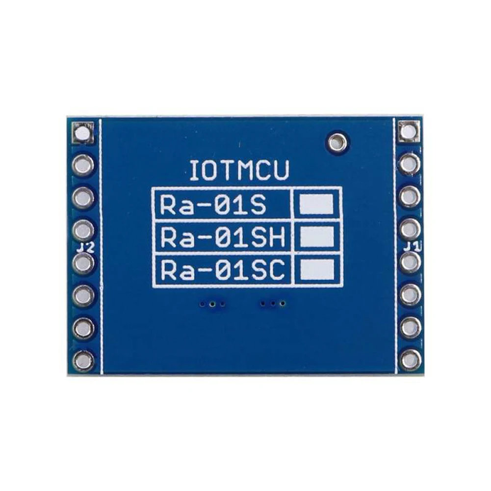 5pcs Ra-01SC LoRa 433MHz Breakout Board con Antenna basata sull'interfaccia dell'antenna LLCC68 3.3V IPEX