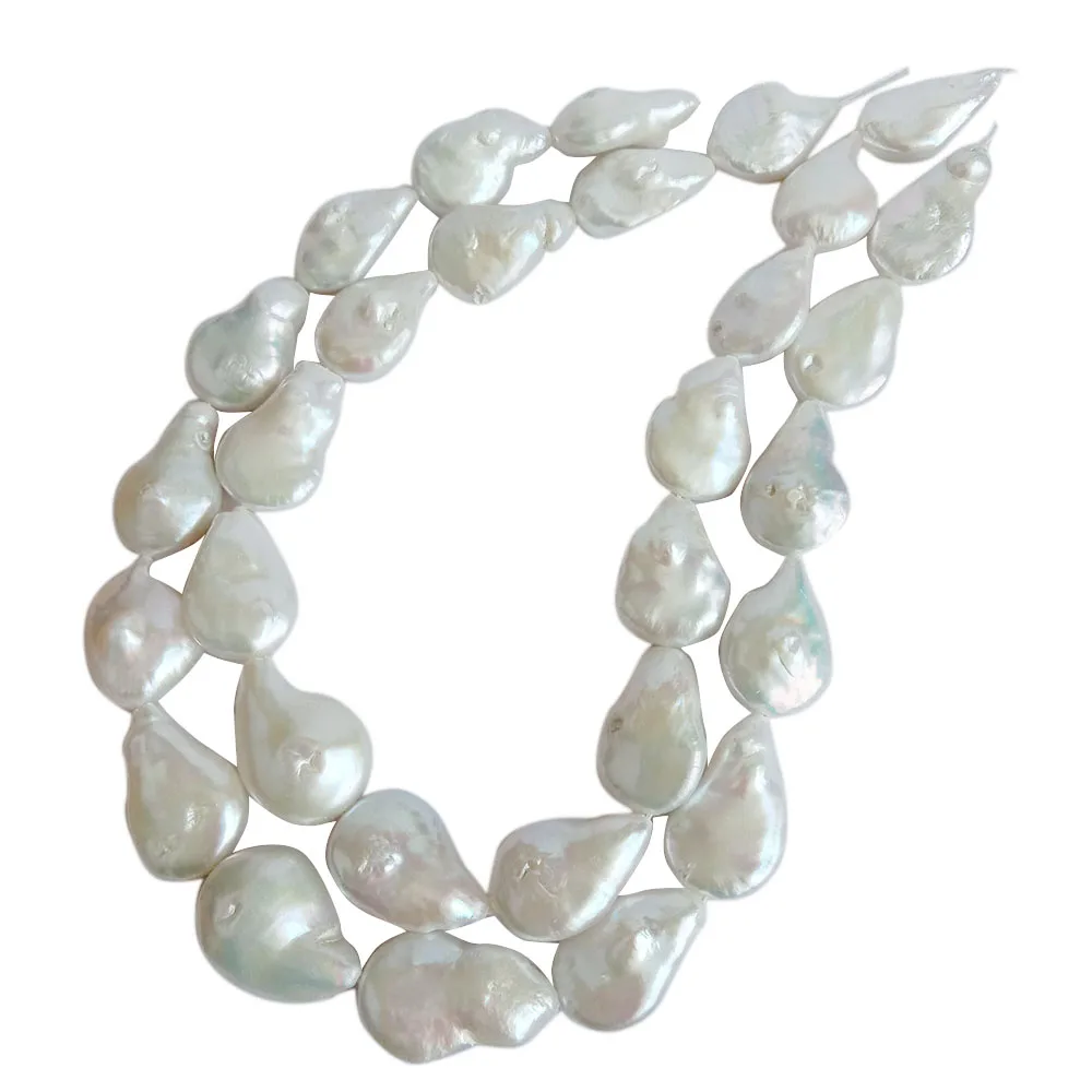 pearl beads,100% Nature freshwater loose pearl, BIG BAROQUE shape pearl,good quality no repaired.length 24-28 mm