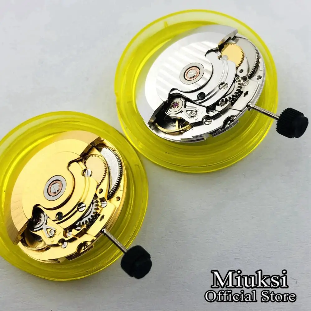 Seagull ST2130 silver/ gold 28 800VPH frequency automatic movement replacement for 2824-2 mechanical wristwatch clock movement