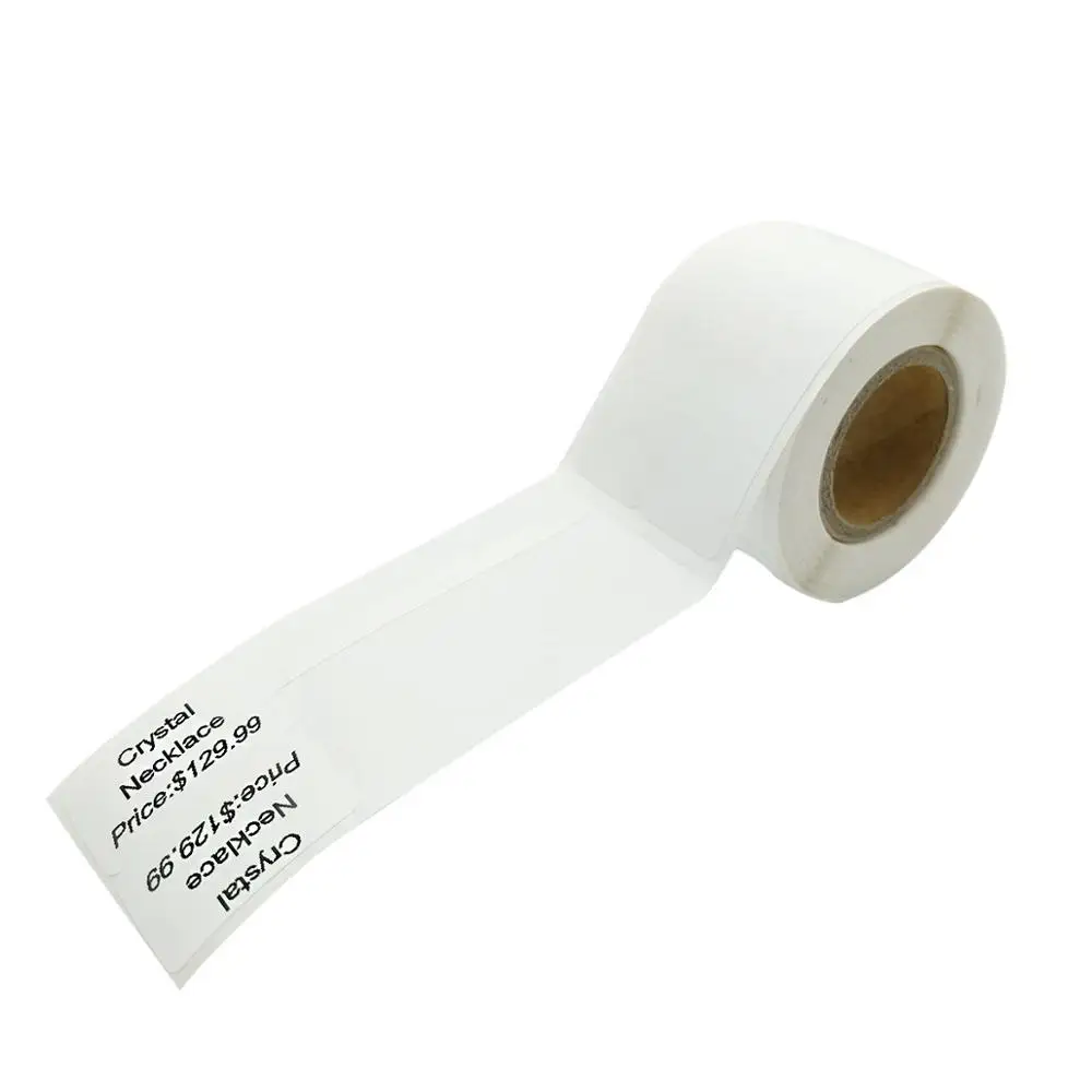 NETUM 5 Rolls/lot Thermal Printing Paper for Thermal Printer Barcode Sticker/Label/Adhensive Thermal Type for NT-G5