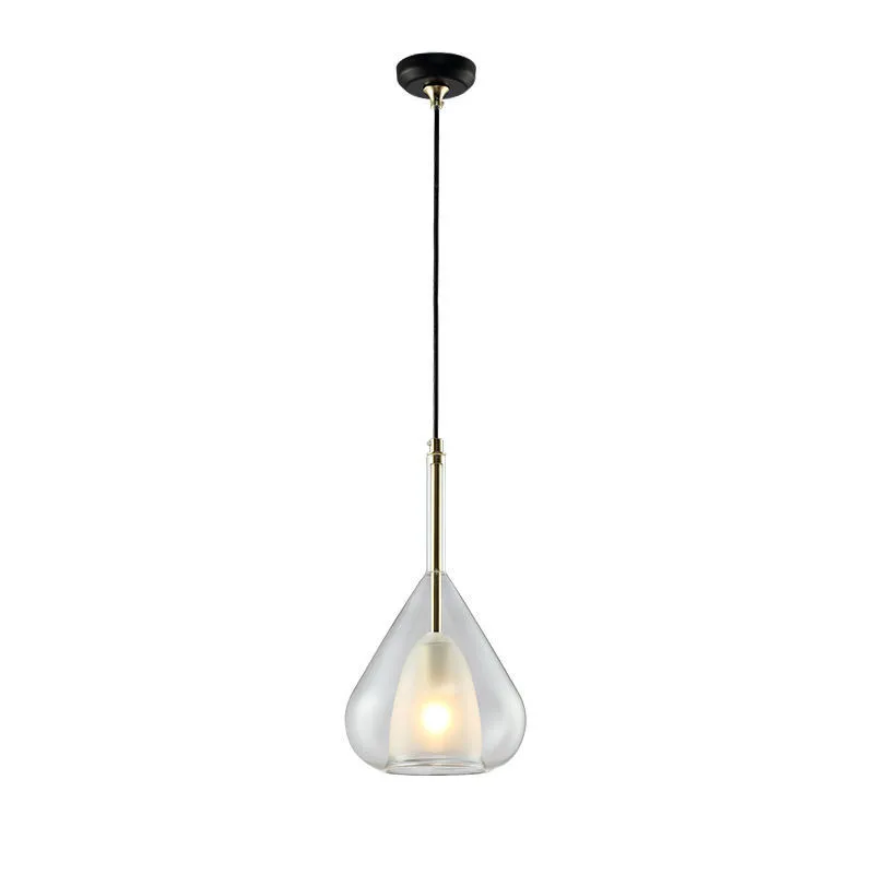 

Nordic Simple Pendant Lamp Glass Diningroom Bedroom Bedside Pendant Light Indoor Home Lighting