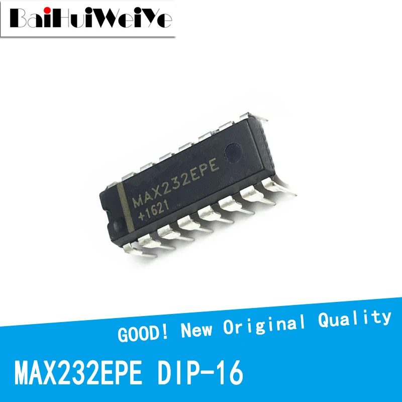 10PCS/LOT MAX232CPE MAX232EPE MAX232 DIP-16 RS-232 Drivers Receivers New Good Quality Chipset