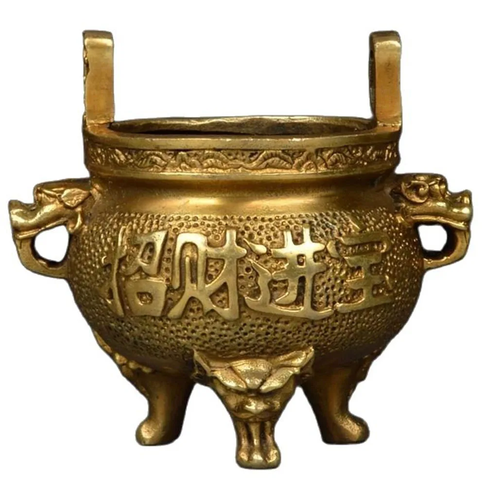 

Small size, censer, pure copper incense burner, Buddha activities, arts and crafts, Home Furnishing Ornaments, Feng Shui~