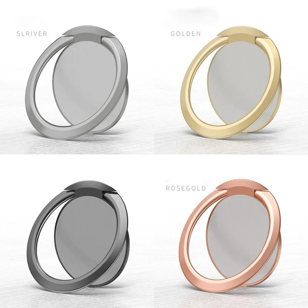 Ultra-thin metal Stent Accessories Mobile Phone Holder Stand Finger Ring Magnetic For cute Cell Smart Phone holder