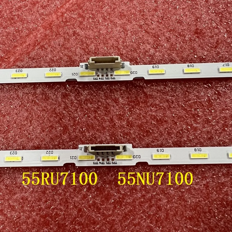 LED Strip For Samsung UE55RU7105 UE55NU7100K UE55RU7090U UE55NU7021 UE55RU7100 UE55NU7100 UE55NU7020W UE55NU7021W UE55NU7102