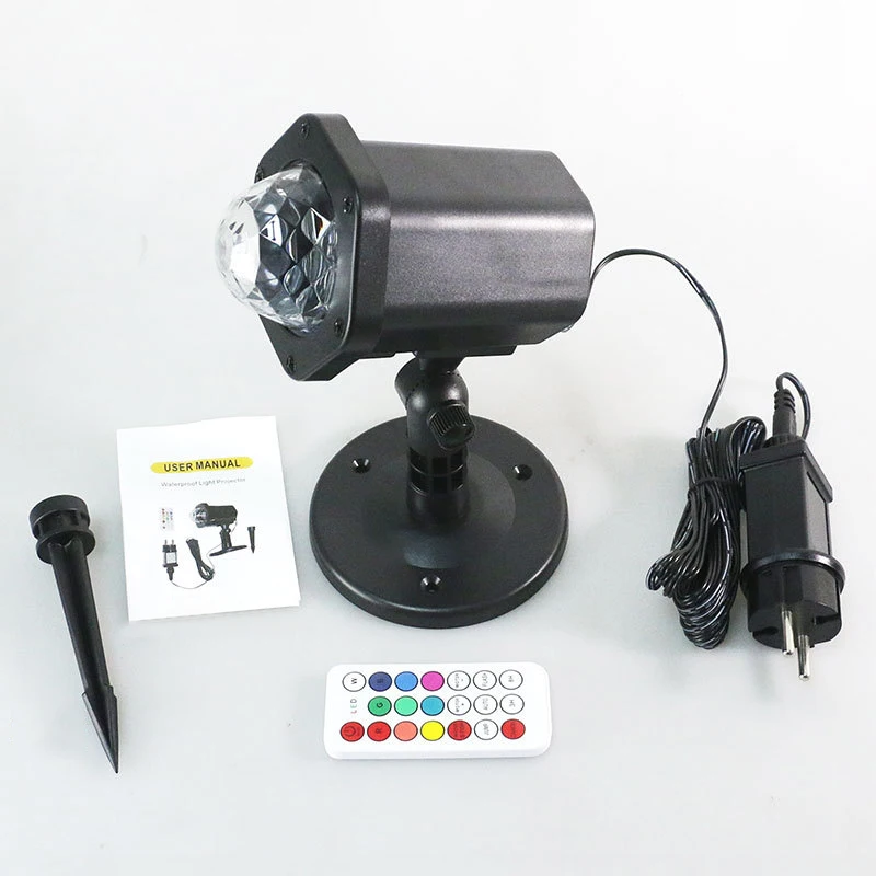 Led Rgb Water Wave Rimpel Stage Effect Verlichting Afstandsbediening Rgb Projector Lampen Club Party Show Bar Bruiloft Podium Verlichting