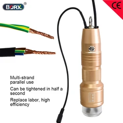 Handheld electric wire twisting tool copper strands twistter copper core cords tight twist length 30mm