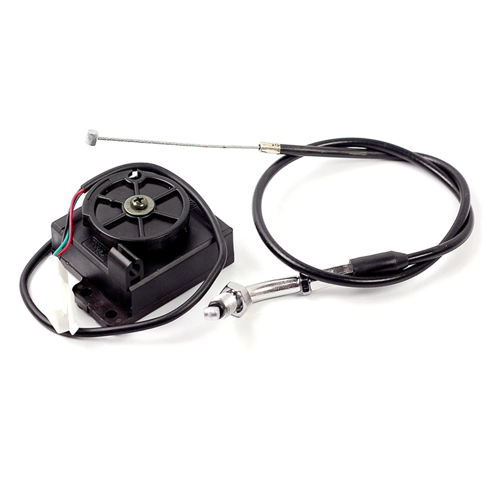 Electric Motorcycle Scooter Accelerator Unit With Cable Line One Set For Universal Throttle Grips