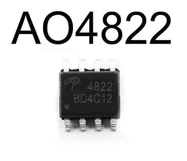 10 pièces/lot, AO4822 SOP8, 4822