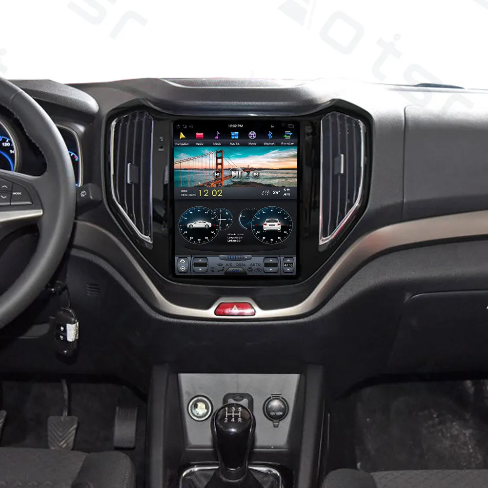 

Aotsr Tesla 10,4 "Android 13 вертикальный экран автомобильный DVD мультимедийный плеер GPS-навигация для Changan CX70 2015-2018 carplay wifi