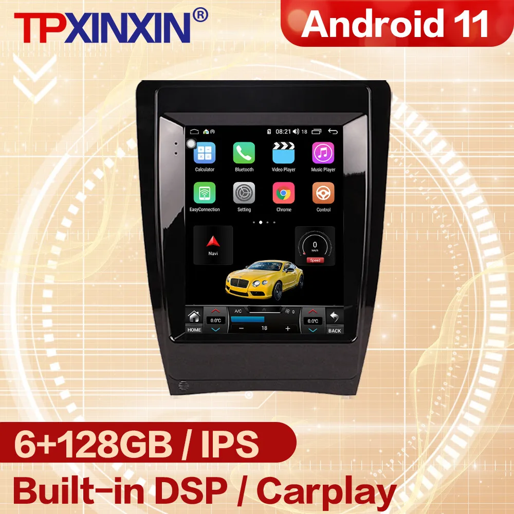 

128GB Carplay Tesla Screen Android 11 Multimedia Player For Audi A3 2008 2009 2010 2011 2012 GPS Radio Receiver Player Head Unit