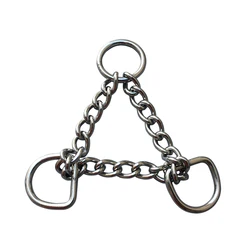 Chaîne de collier pour chien en acier inoxydable, 20 pièces, accessoire réglable, pour animaux de compagnie