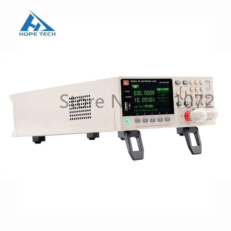 Carregamento eletrônico de cc de desempenho estável hp8812 com 150v 30a 300w