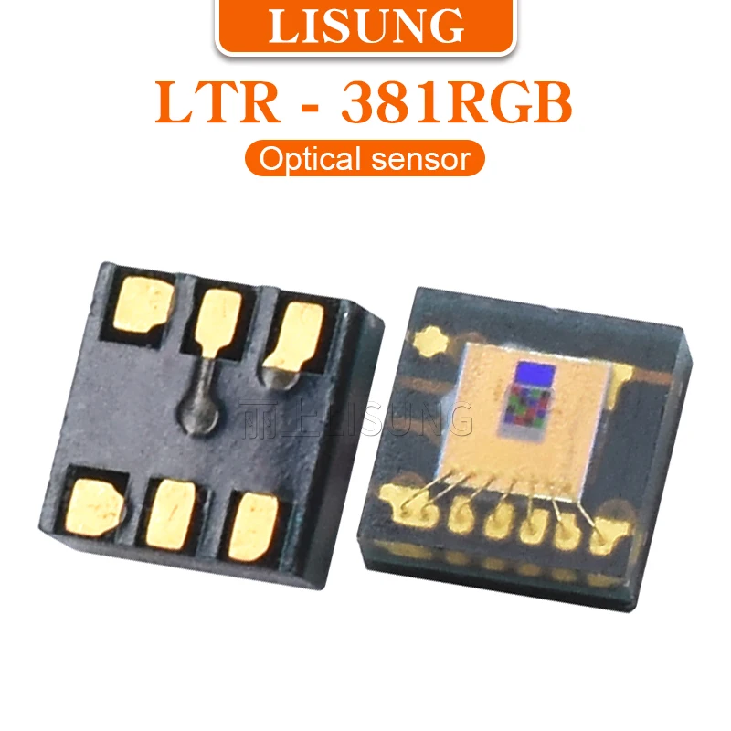 100pcs/bag SMD 381 Optical Sensor LED Color Recognition Sensor Ic2 Digital Interface Rgb Color Sensor