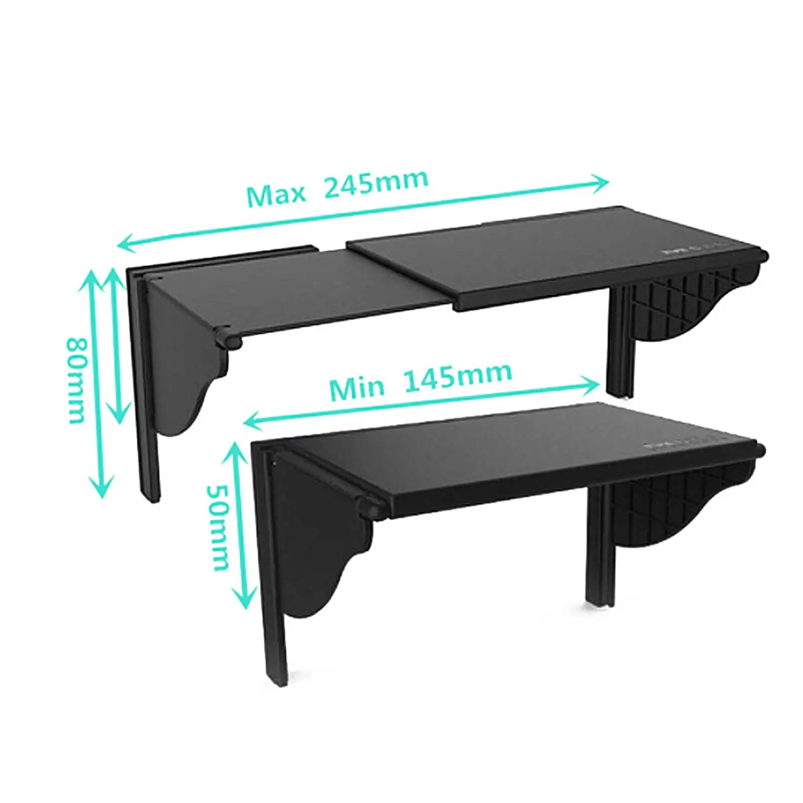 Universal Car GPS Sunshade Cover For 5.5-10 Inch Barrier Light Cover Car GPS Navigation Screen Sun Shade Visor Sunshade Hood